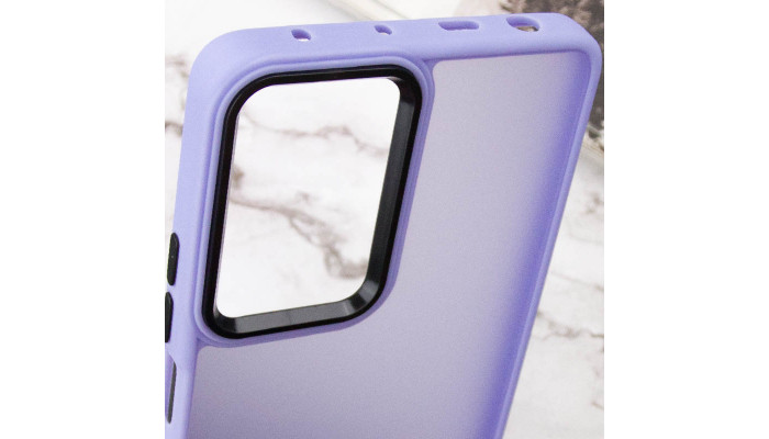 Чехол TPU+PC Lyon Frosted для Xiaomi Poco F5 Pro Purple - фото
