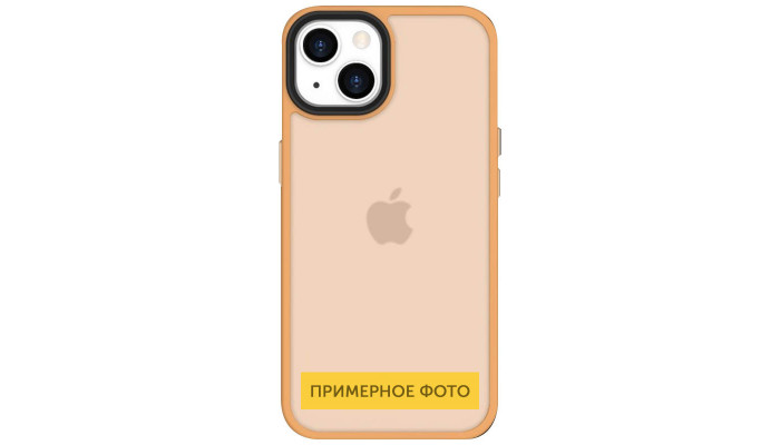 Чохол TPU+PC Lyon Frosted для Xiaomi Poco F5 / Note 12 Turbo Orange - фото