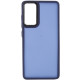 Чохол TPU+PC Lyon Frosted для Samsung Galaxy S23 FE Navy Blue - фото