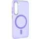 Чохол TPU+PC Lyon Frosted для Samsung Galaxy S23 FE Purple - фото