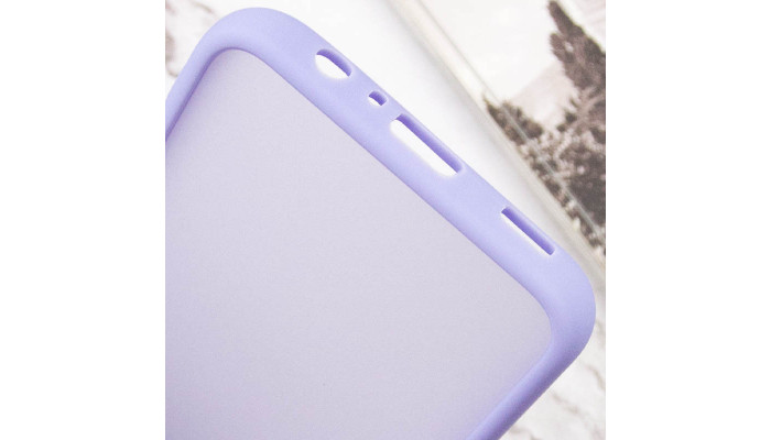 Чохол TPU+PC Lyon Frosted для Samsung Galaxy A05 Purple - фото