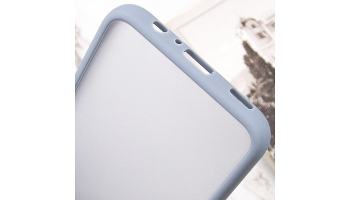 Чехол TPU+PC Lyon Frosted для Samsung Galaxy A05 Sierra Blue - фото
