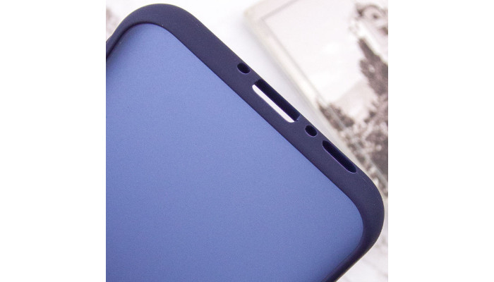 Чохол TPU+PC Lyon Frosted для Samsung Galaxy A05s Navy Blue - фото