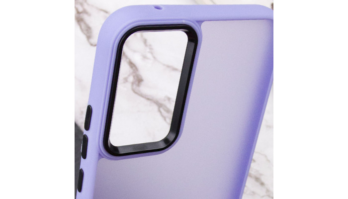 Чохол TPU+PC Lyon Frosted для Samsung Galaxy A05s Purple - фото