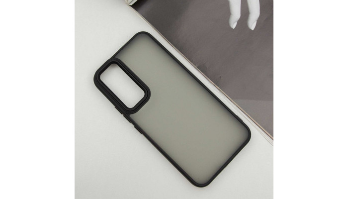 Чехол TPU+PC Lyon Frosted для Samsung Galaxy S24+ Black - фото