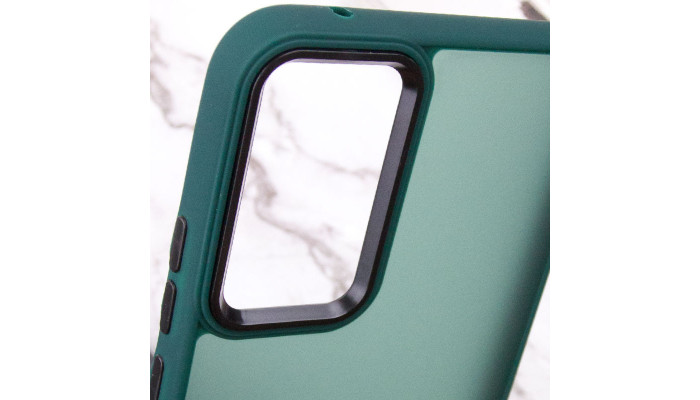 Чохол TPU+PC Lyon Frosted для Samsung Galaxy S24 Ultra Green - фото