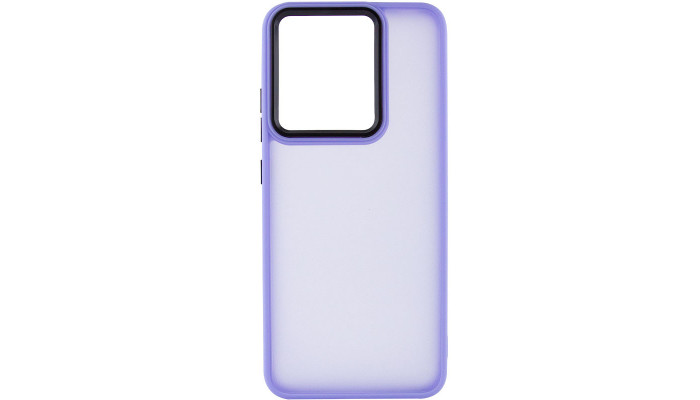 Чехол TPU+PC Lyon Frosted для Xiaomi Redmi 13C / Poco C65 Purple - фото