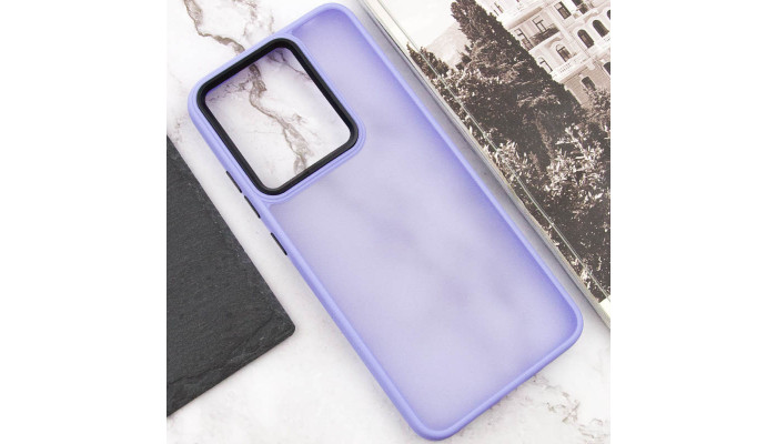 Чехол TPU+PC Lyon Frosted для Xiaomi Redmi 13C / Poco C65 Purple - фото