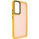 Чехол TPU+PC Lyon Frosted для Samsung Galaxy A15 4G/5G Orange - фото