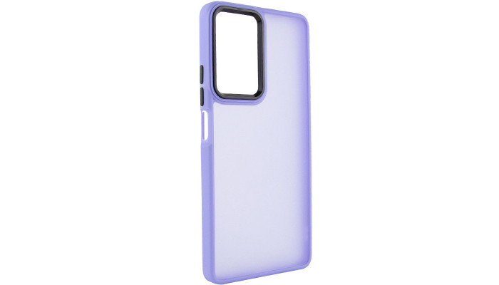 Чохол TPU+PC Lyon Frosted для Samsung Galaxy A25 5G Purple - фото
