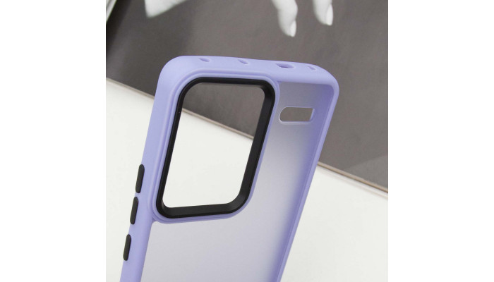 Чехол TPU+PC Lyon Frosted для Xiaomi Redmi Note 13 Pro+ Purple - фото