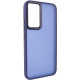 Чехол TPU+PC Lyon Frosted для Samsung Galaxy A55 Navy Blue - фото