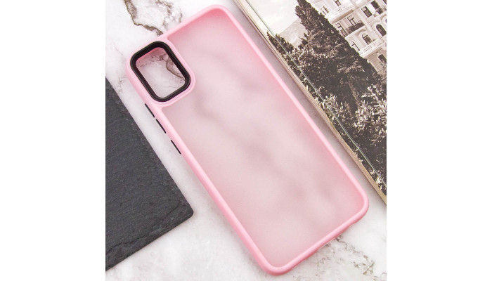 Чохол TPU+PC Lyon Frosted для Samsung Galaxy A06 Pink - фото