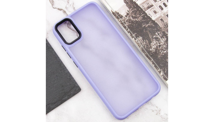 Чехол TPU+PC Lyon Frosted для Samsung Galaxy A06 Purple - фото