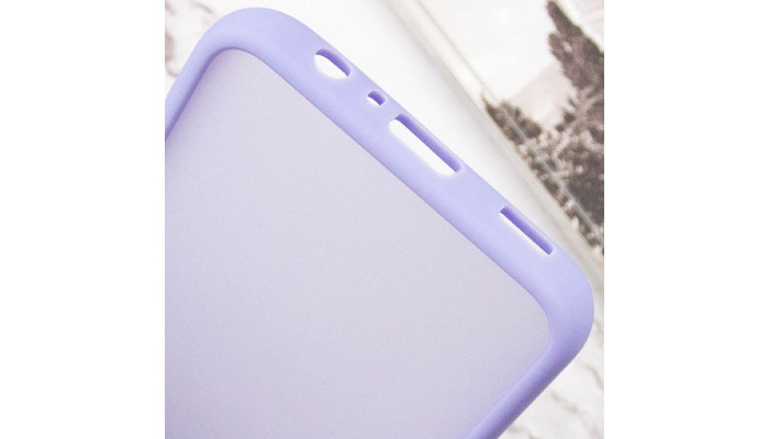 Чохол TPU+PC Lyon Frosted для Samsung Galaxy A06 Purple - фото