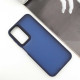 Чохол TPU+PC Lyon Frosted для Samsung Galaxy A16 5G Navy Blue - фото