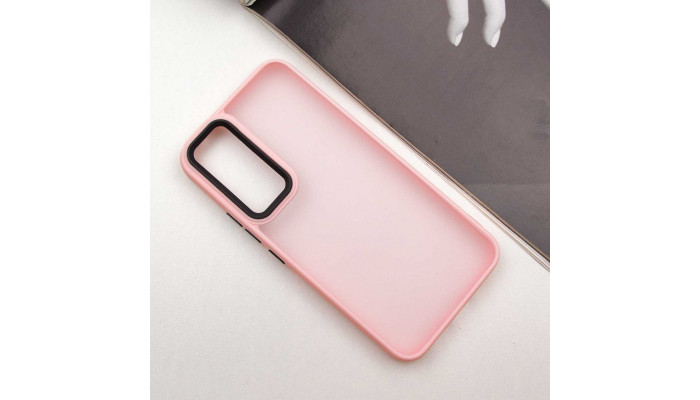 Чехол TPU+PC Lyon Frosted для Samsung Galaxy A36 5G Pink - фото