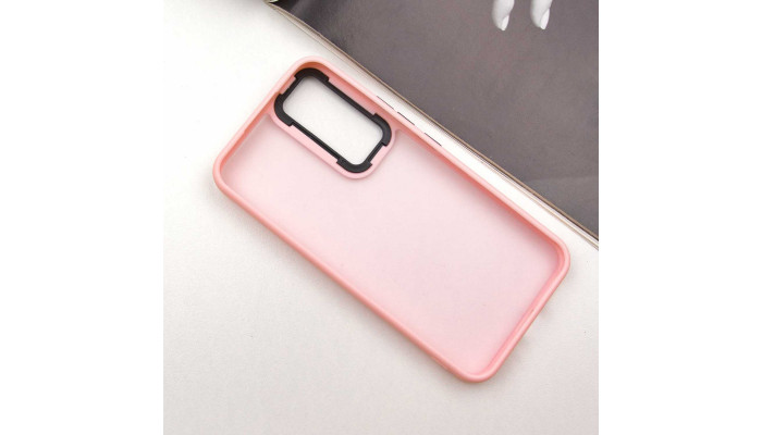 Чехол TPU+PC Lyon Frosted для Samsung Galaxy A36 5G Pink - фото