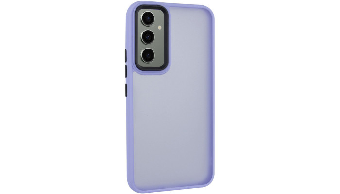 Чехол TPU+PC Lyon Frosted для Samsung Galaxy A36 5G Purple - фото