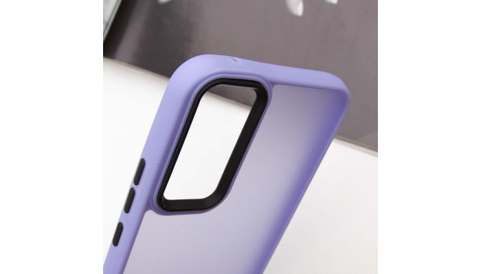 Чехол TPU+PC Lyon Frosted для Samsung Galaxy A36 5G Purple - фото