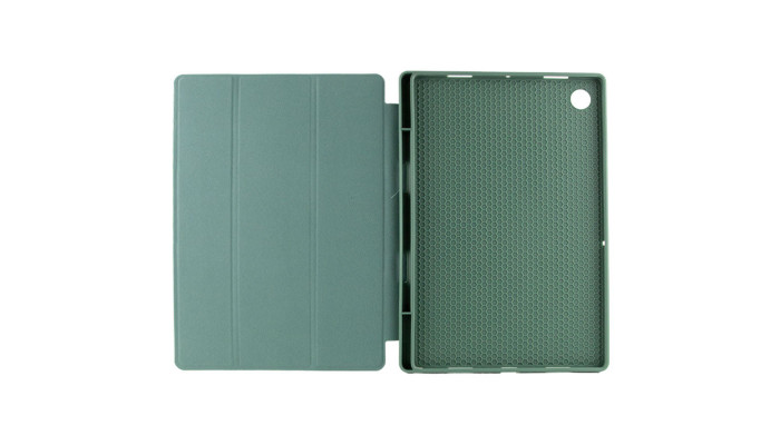 Чехол-книжка Book Cover (stylus slot) для Samsung Galaxy Tab A9+ (11'') (X210/X215) Зеленый / Pine green - фото