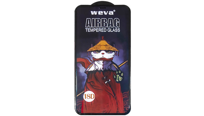 Защитное 2.5D стекло Weva AirBag (тех.пак) для Apple iPhone 11 / XR (6.1