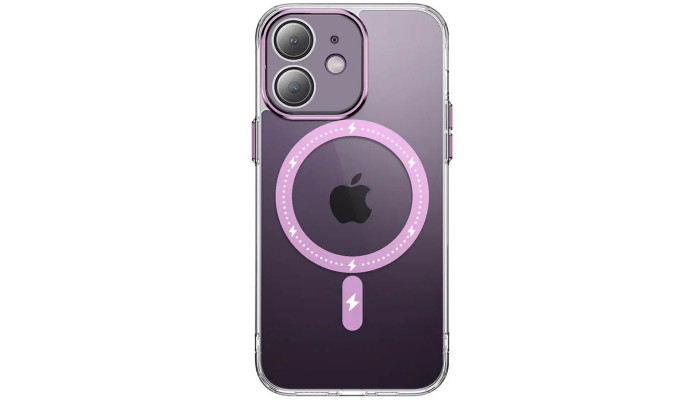 Чохол TPU+PC Colorful with MagSafe для Apple iPhone 12 (6.1