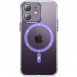 Чехол TPU+PC Colorful with MagSafe для Apple iPhone 12 (6.1") Purple