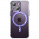 Чохол TPU+PC Colorful with MagSafe для Apple iPhone 13 (6.1") Purple