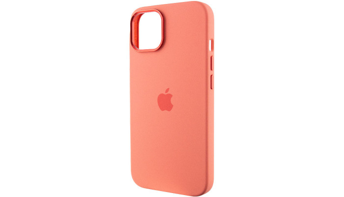 Чехол Silicone Case Metal Buttons (AA) для Apple iPhone 12 Pro / 12 (6.1