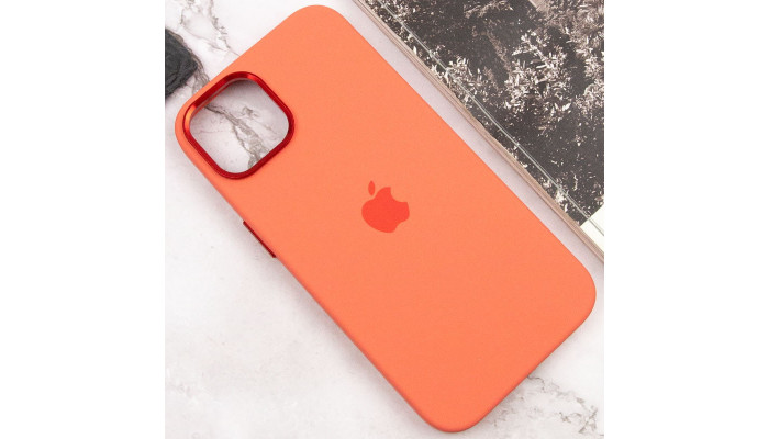 Чехол Silicone Case Metal Buttons (AA) для Apple iPhone 12 Pro / 12 (6.1