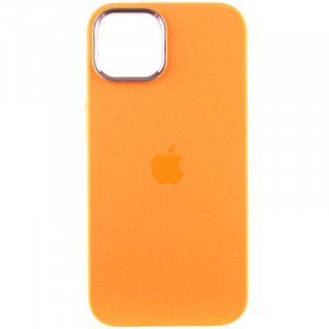 Чехол Silicone Case Metal Buttons (AA) для Apple iPhone 12 Pro / 12 (6.1