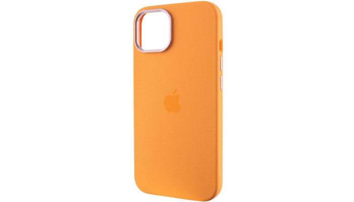 Чехол Silicone Case Metal Buttons (AA) для Apple iPhone 12 Pro / 12 (6.1