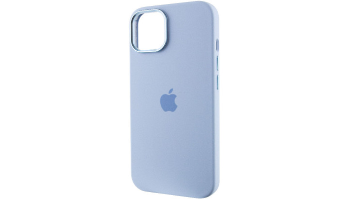 Чехол Silicone Case Metal Buttons (AA) для Apple iPhone 12 Pro Max (6.7