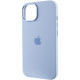 Чехол Silicone Case Metal Buttons (AA) для Apple iPhone 12 Pro Max (6.7