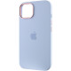 Чохол Silicone Case Metal Buttons (AA) для Apple iPhone 12 Pro Max (6.7