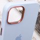 Чехол Silicone Case Metal Buttons (AA) для Apple iPhone 12 Pro Max (6.7