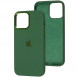 Чохол Silicone Case Metal Buttons (AA) для Apple iPhone 12 Pro Max (6.7") Зелений / Clover