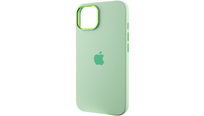 Чохол Silicone Case Metal Buttons (AA) для Apple iPhone 12 Pro Max (6.7