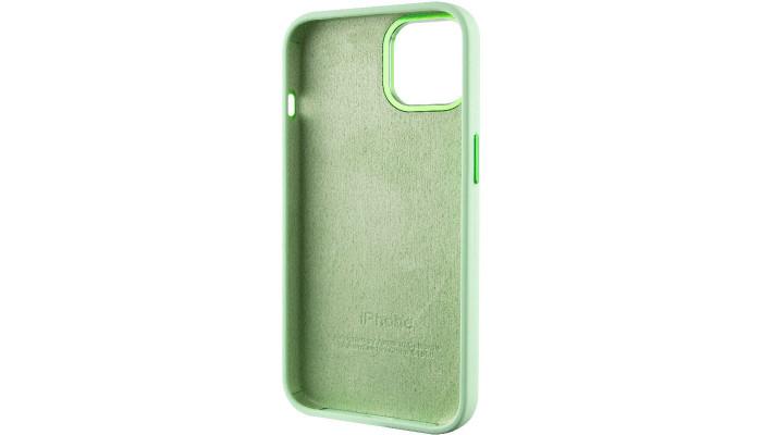 Чохол Silicone Case Metal Buttons (AA) для Apple iPhone 12 Pro Max (6.7