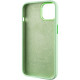 Чехол Silicone Case Metal Buttons (AA) для Apple iPhone 12 Pro Max (6.7