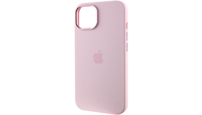 Чехол Silicone Case Metal Buttons (AA) для Apple iPhone 12 Pro Max (6.7