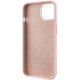 Чехол Silicone Case Metal Buttons (AA) для Apple iPhone 12 Pro Max (6.7