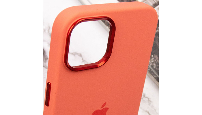 Чохол Silicone Case Metal Buttons (AA) для Apple iPhone 12 Pro Max (6.7