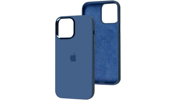 Чохол Silicone Case Metal Buttons (AA) для Apple iPhone 12 Pro Max (6.7