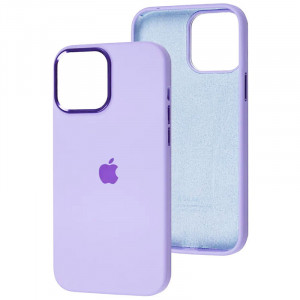 Чохол Silicone Case Metal Buttons (AA) для Apple iPhone 12 Pro Max (6.7