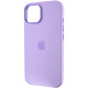 Чехол Silicone Case Metal Buttons (AA) для Apple iPhone 12 Pro Max (6.7