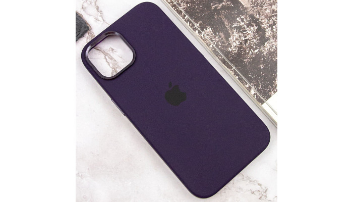 Чехол Silicone Case Metal Buttons (AA) для Apple iPhone 12 Pro Max (6.7