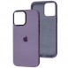 Чехол Silicone Case Metal Buttons (AA) для Apple iPhone 12 Pro Max (6.7") Фиолетовый / Iris