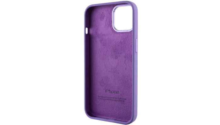 Чохол Silicone Case Metal Buttons (AA) для Apple iPhone 12 Pro Max (6.7